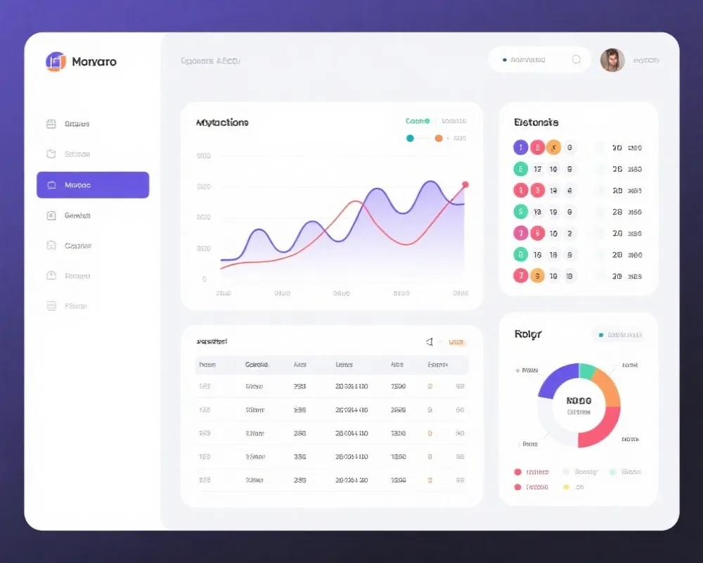 专业走势图表分析系统界面